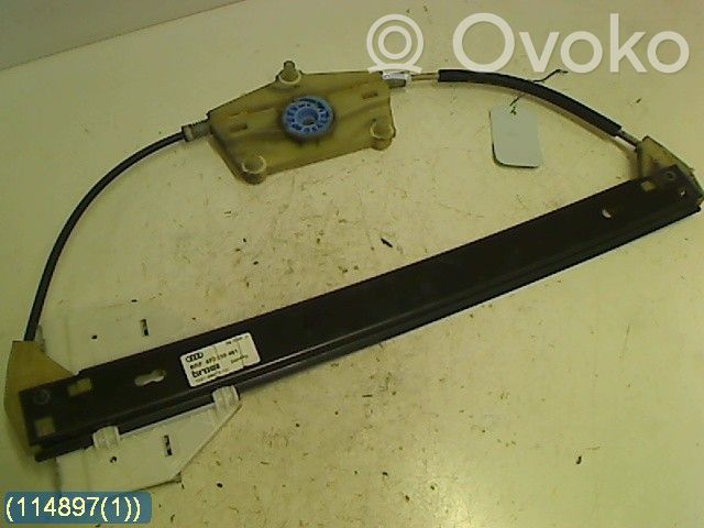 Audi A6 S6 C6 4F Mechanizm podnoszenia szyby przedniej bez silnika 