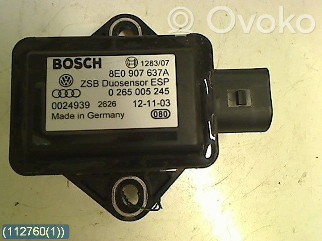 Sensor   8E0907637A,0265005245BOSCH
