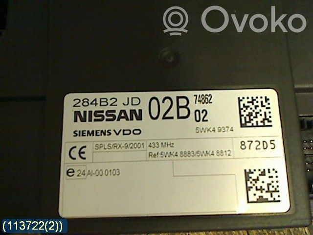 Nissan Qashqai Altre centraline/moduli 