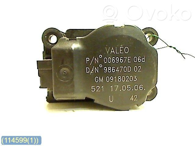 Saab 9-3 Ver2 Silniczek nagrzewnicy nawiewu klimatyzacji A/C