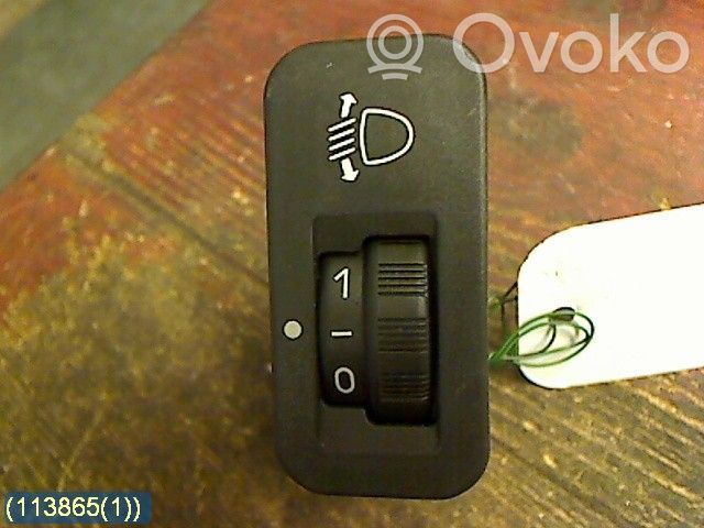 Peugeot 206 Panel lighting control switch 