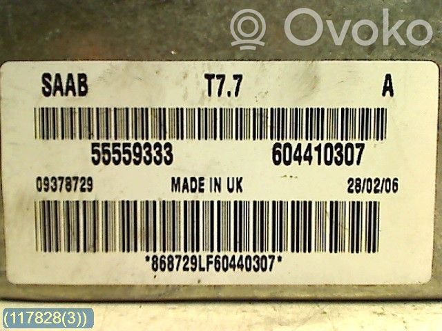 Saab 9-5 Injection control unit/module 