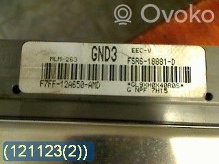 Injection control unit/module   F7FF12A650AMD,FSR618881D