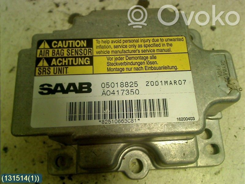 Saab 9-5 Airbag control unit/module 