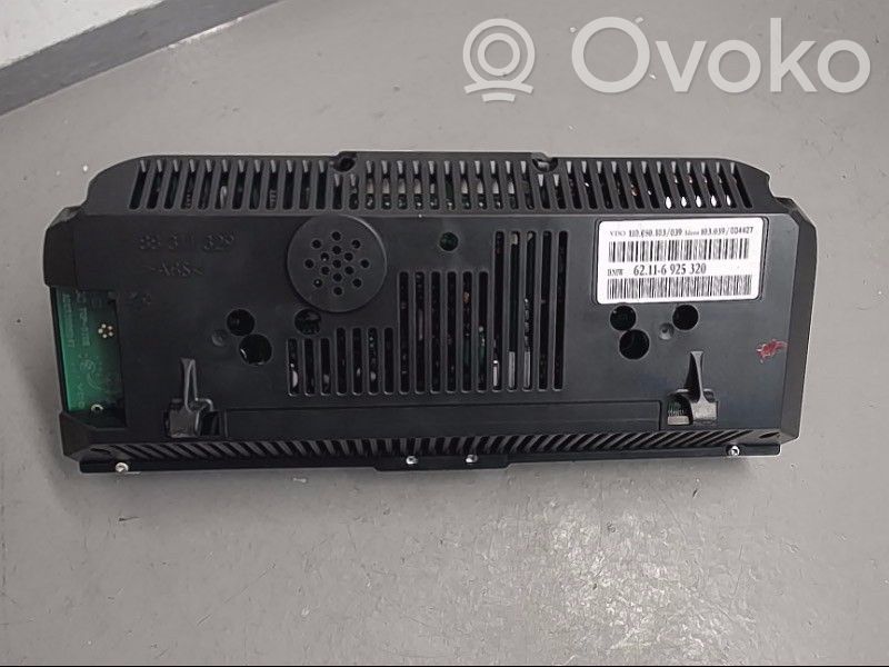 BMW 7 E65 E66 Speedometer (instrument cluster) 