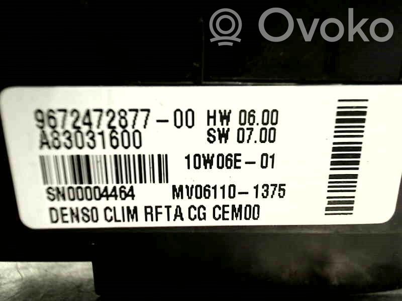 Citroen C4 Grand Picasso Centralina del climatizzatore 