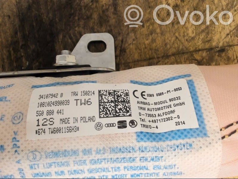 Skoda Octavia Mk3 (5E) Airbag lateral 