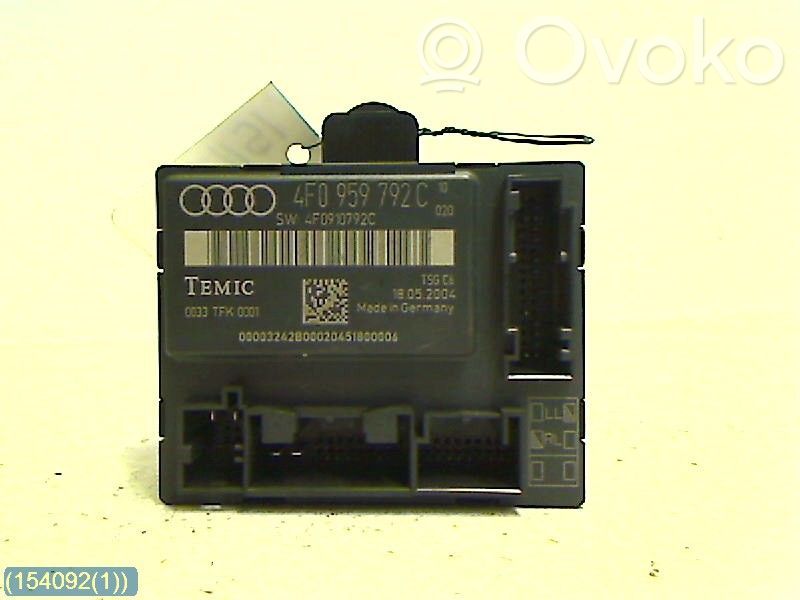 Unidad de control/módulo de la puerta   4F0959792B,0033TFK0001TEMIC,4F0959792C