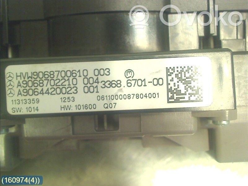 Interruptor de control multifunción   2E0857851G,11313359,A9068702210A906442