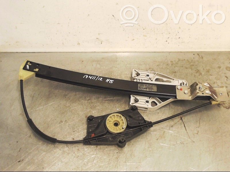 Audi A4 S4 B8 8K Meccanismo di sollevamento del finestrino anteriore senza motorino
