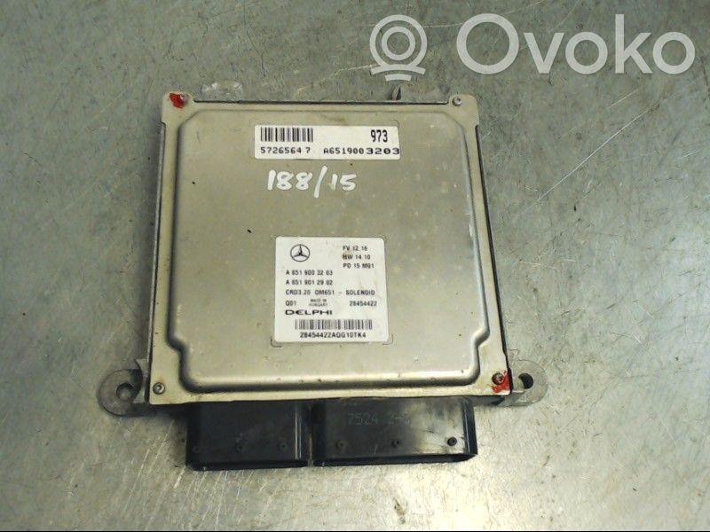 Mercedes-Benz Sprinter W906 Unité de commande / module d'injection 