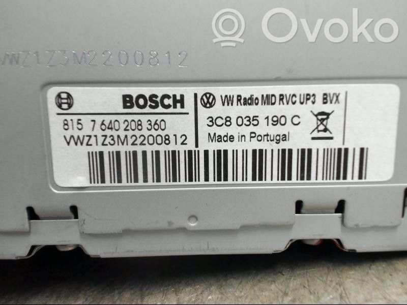 Volkswagen PASSAT B7 Unitate principală radio/CD/DVD/GPS 