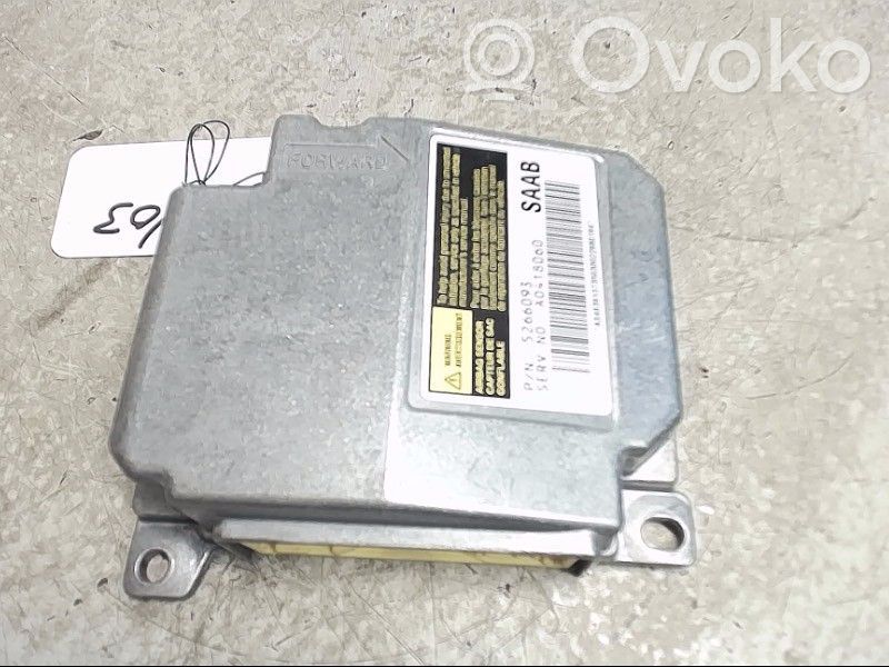 Saab 9-5 Centralina/modulo airbag 