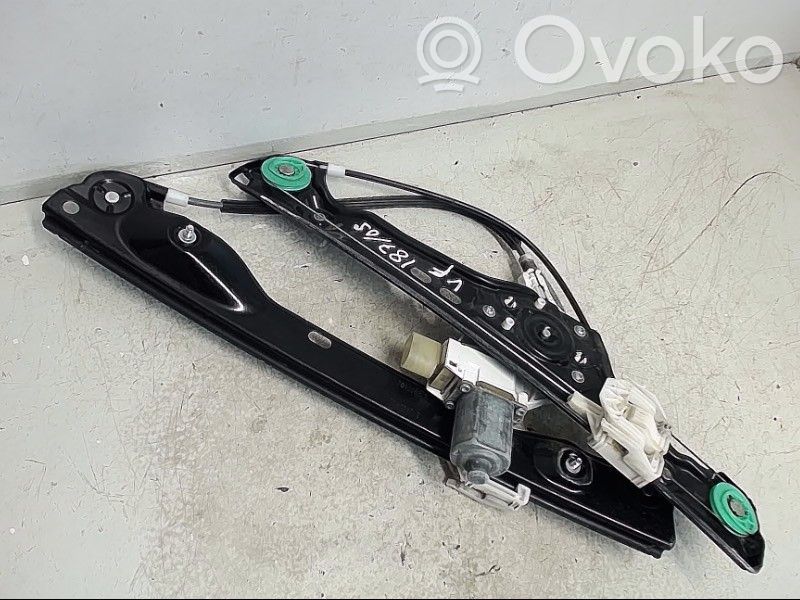 Front door window regulator with motor   51