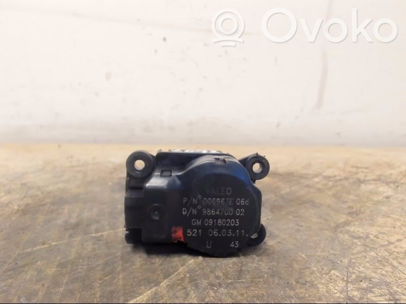 Saab 9-3 Ver2 Motorino attuatore ricircolo aria dell’A/C 