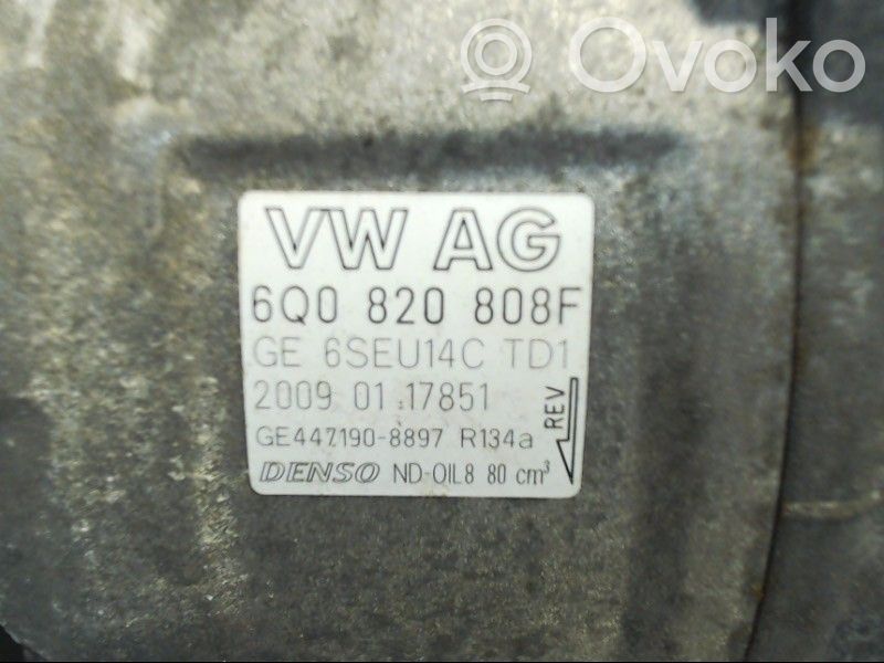 Kompresor / Sprężarka klimatyzacji A/C   6Q0820808F,GE4471908897DENSO,6Q0820808F