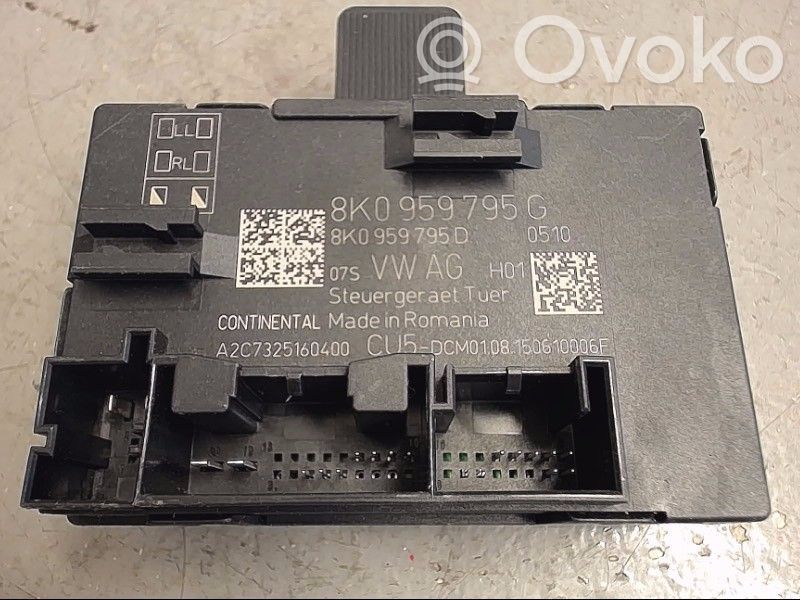 Centralina/modulo portiere   8K0959795G,A2C7325160400,8K0959795G