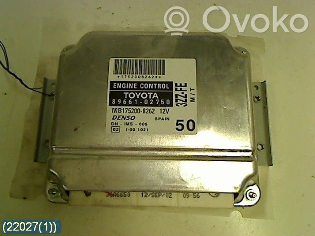 Toyota Corolla E120 E130 Unitate/modul comandă injecție 