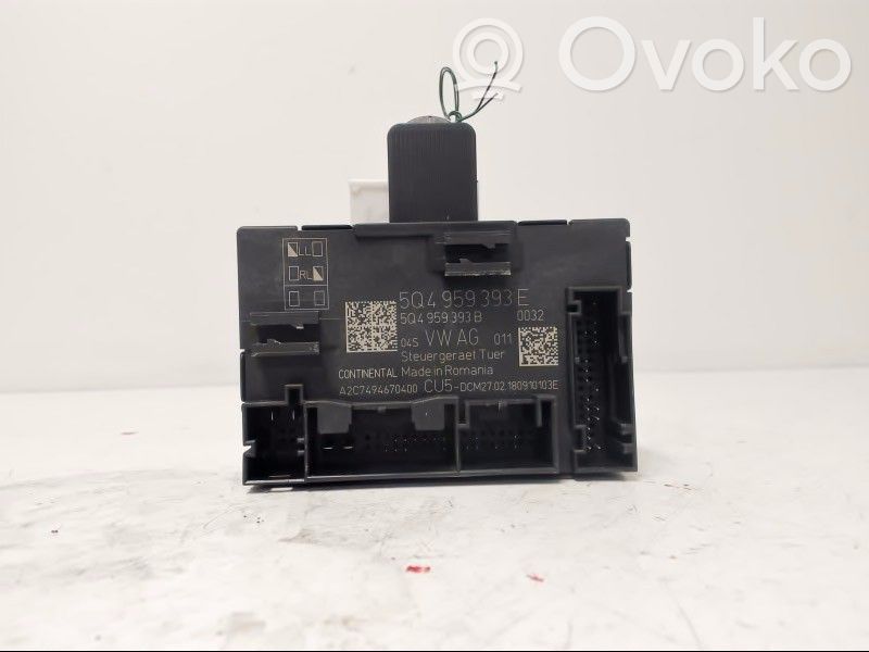 Unité de commande module de porte   A2C7494670400,5Q4959393E