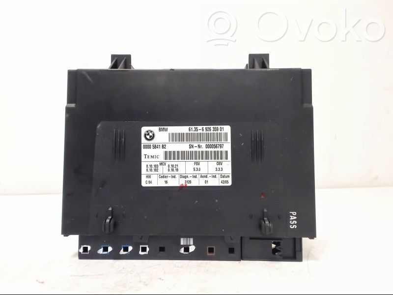 BMW 3 E90 E91 Seat control module 