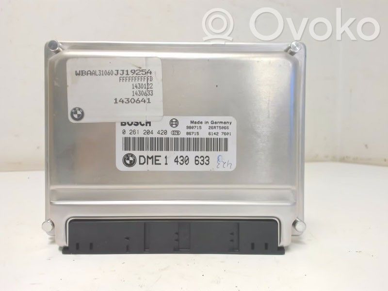 BMW 3 E46 Injection control unit/module 