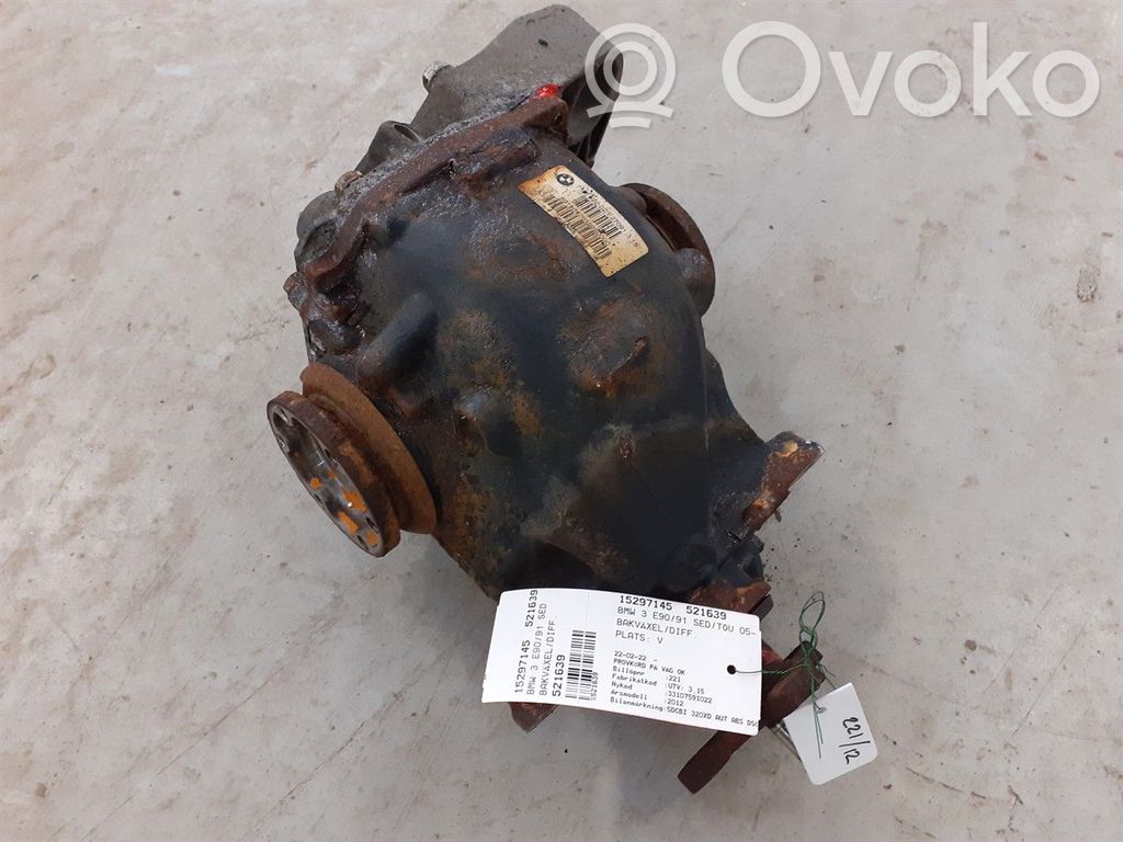 BMW 3 E90 E91 Rear differential 