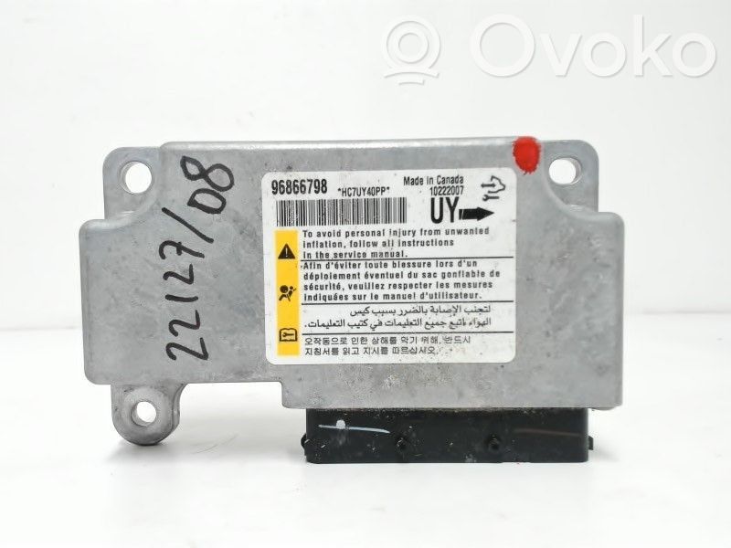 Turvatyynyn ohjainlaite/moduuli   96866798