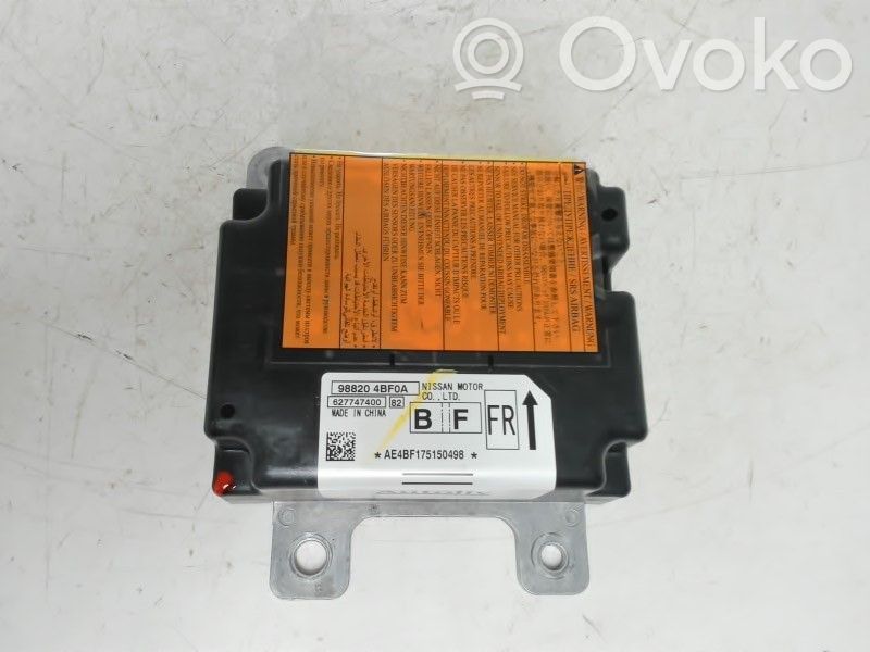 Nissan X-Trail T32 Centralina/modulo airbag 