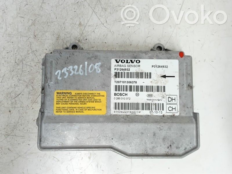 Airbag control unit/module   31295676,285010372,31264932