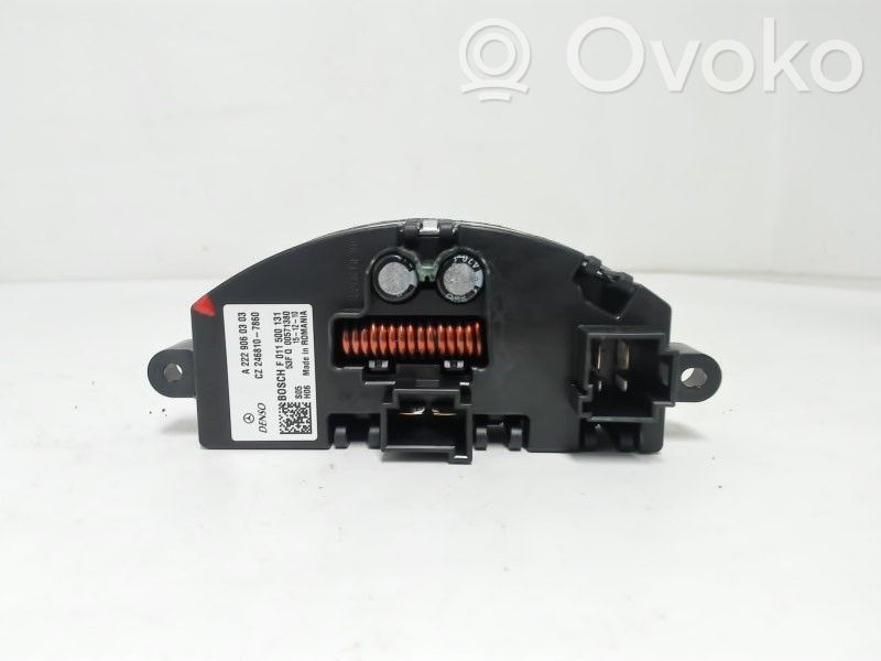 Mercedes-Benz CLA C117 X117 W117 Motor aerotermă/rezistor ventilator 
