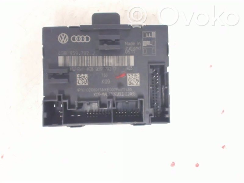 Unité de commande module de porte   4G8959792H,10102060,4G8959792J