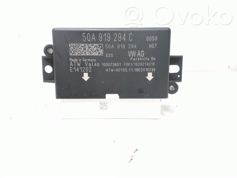 Pysäköintitutkan (PCD) ohjainlaite/moduuli   5QA919294C,100073601,5QA919294C