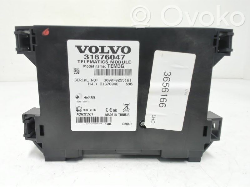 Volvo XC60 Sterownik / Moduł sterujący telefonem 