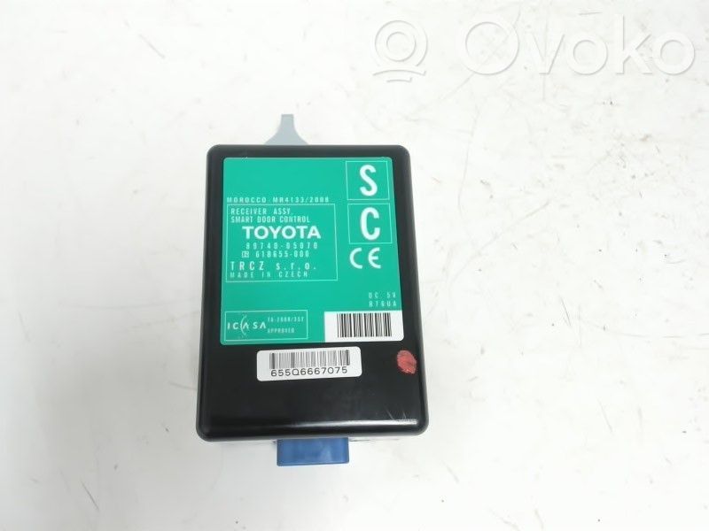 Toyota Avensis T270 Unitate/modul de control fără cheie (KESSY) 