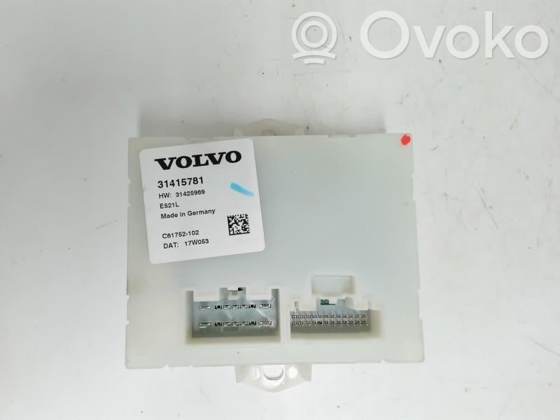 Tailgate/trunk control unit/module   31415781,C61752102,31415781