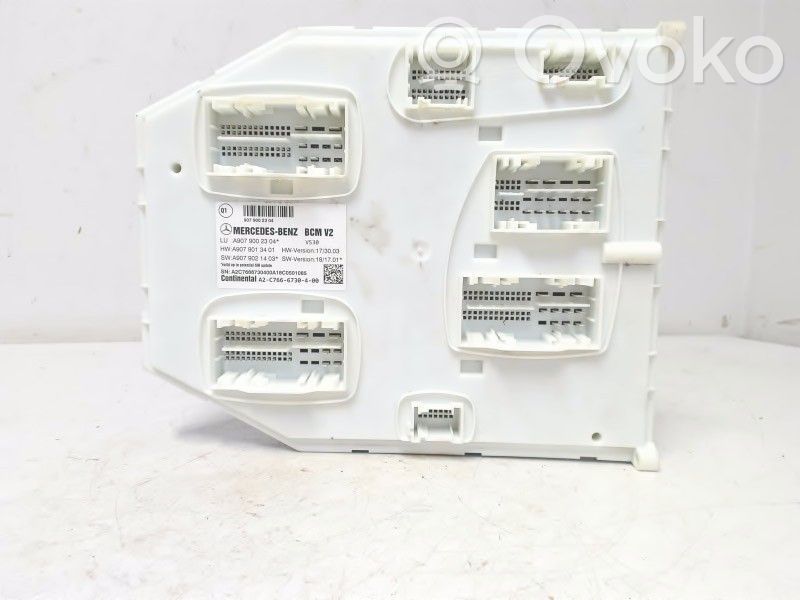 Mercedes-Benz Sprinter W907 W910 Modulo comfort/convenienza 