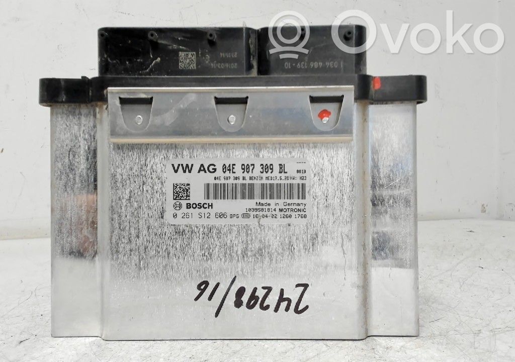 Injection control unit/module   04E906027GR,0261S12606,04E907309BL