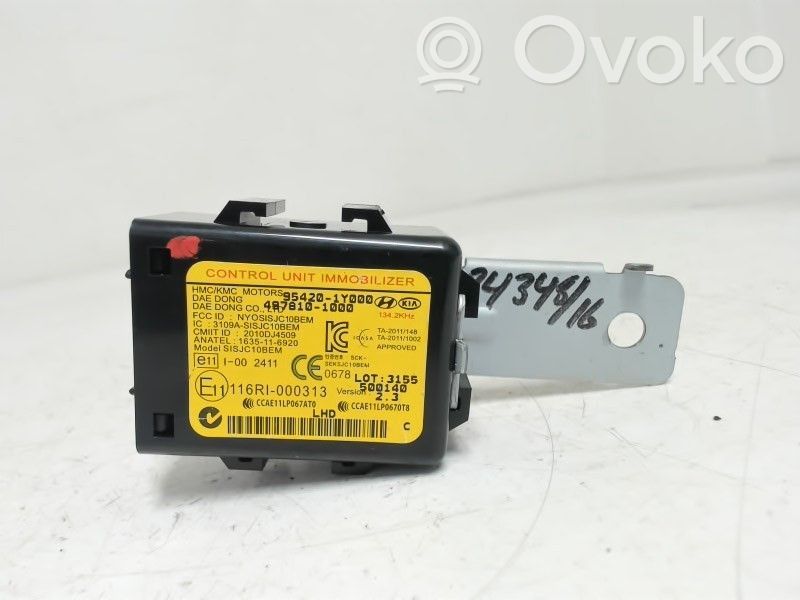 KIA Picanto Autres unités de commande / modules 