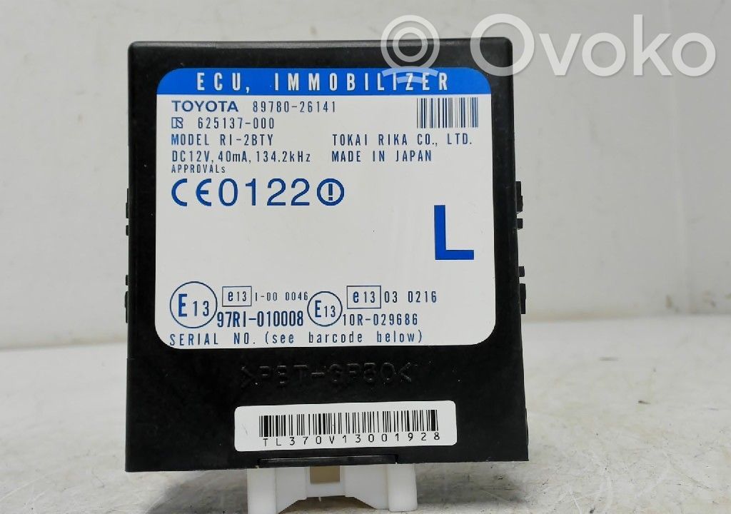 Toyota Hiace (H200) Altre centraline/moduli
