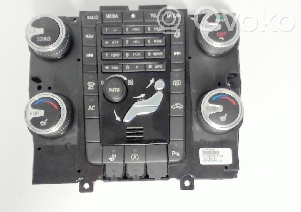 Volvo S60 Centralina del climatizzatore 
