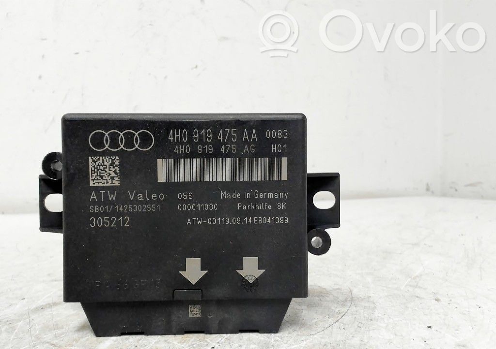 Parking PDC control unit/module   4H0919475AA,305212,4H0919475AA