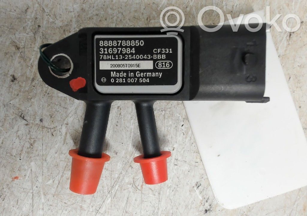 Sensor de temperatura del escape   31697984,281007504,31697984