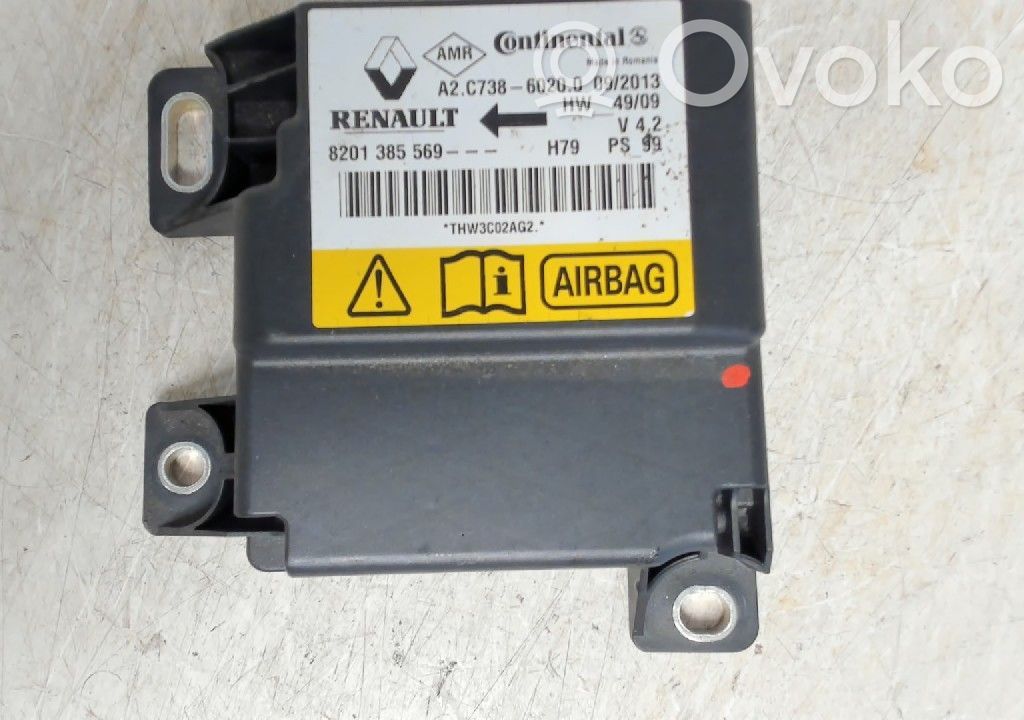 Dacia Duster Airbag control unit/module 