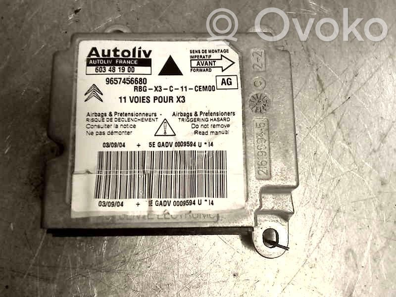 Citroen C5 Airbag control unit/module 