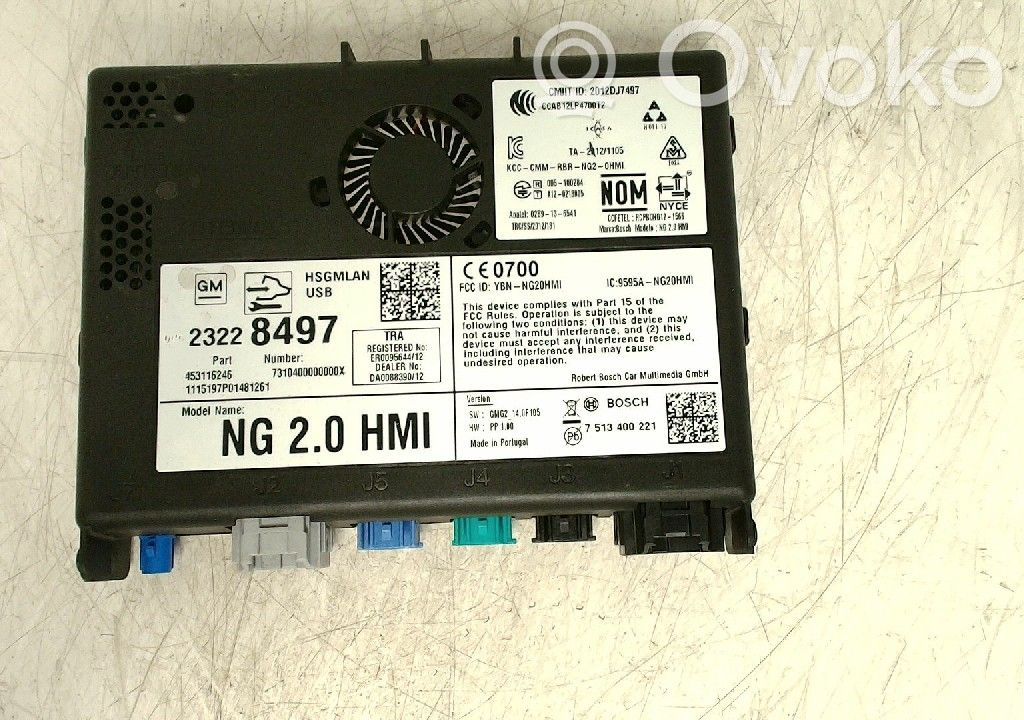 Autres unités de commande / modules   23228497,23228497