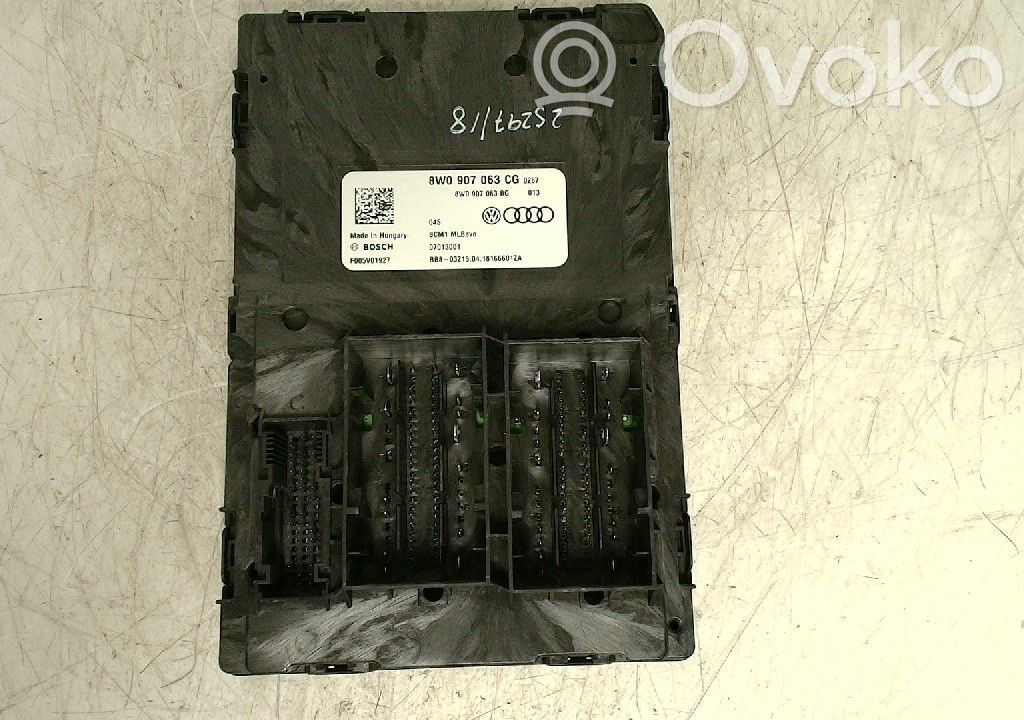 Autres unités de commande / modules   8W0907063CH,F005V01927,8W0907063CG