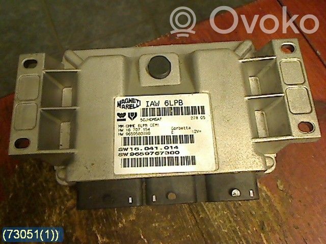 Peugeot 407 Injection control unit/module 