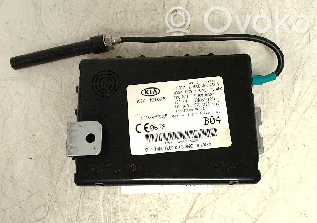 Módulo de confort/conveniencia   95400A2041,49D8841001,95400A2041