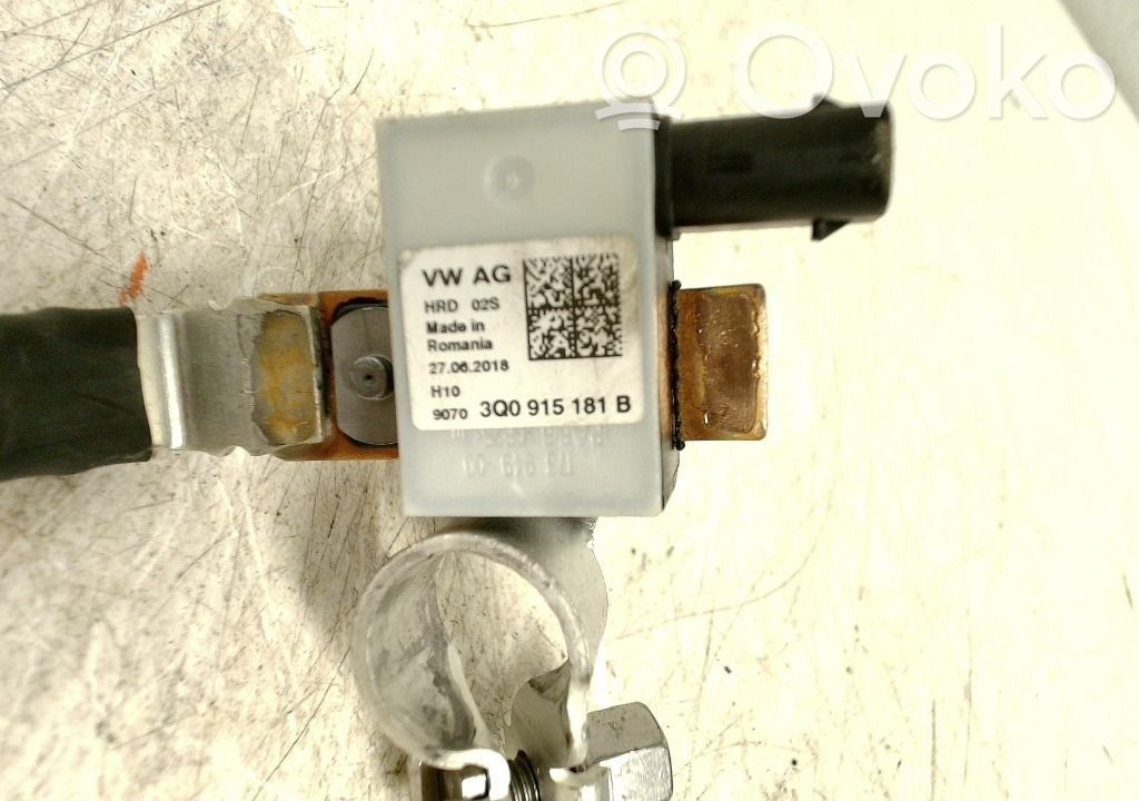 Volkswagen Arteon Cable negativo de tierra (batería)