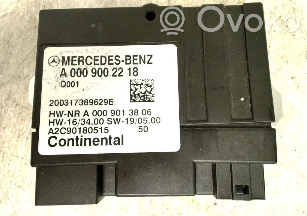 Mercedes-Benz E W213 Unité de commande / module de pompe à carburant